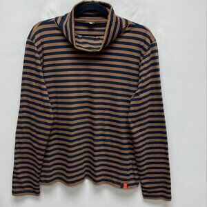 KULE Striped Turtleneck